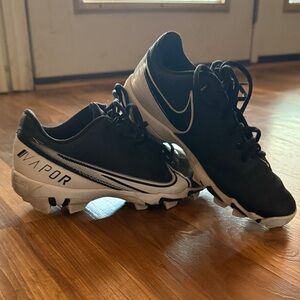 Nike Black and White Vapor Cleats